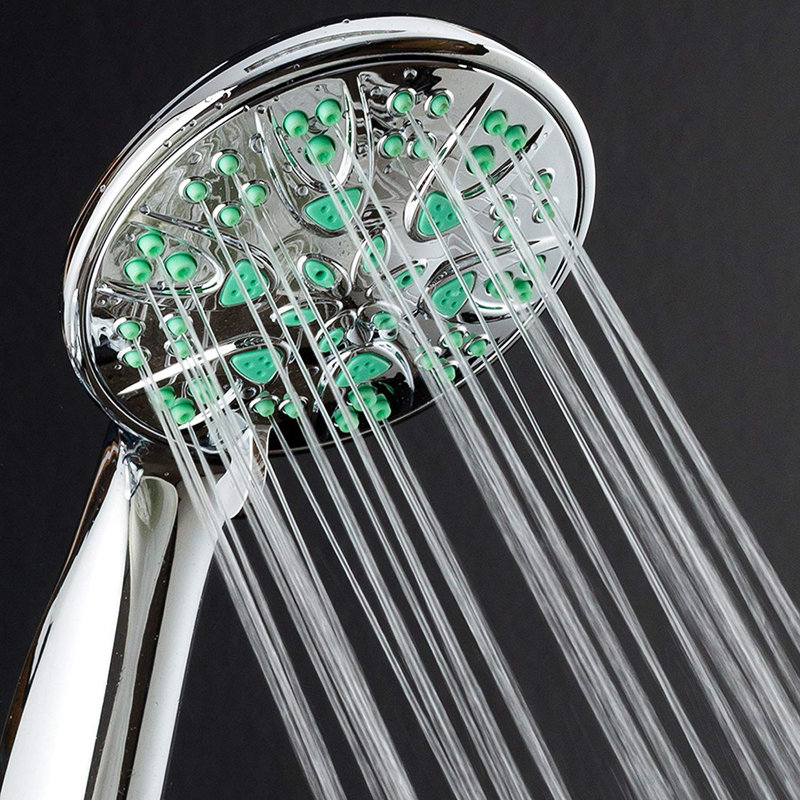 AQDE Microban AntiMicrobial Multi Function Handheld Shower Head